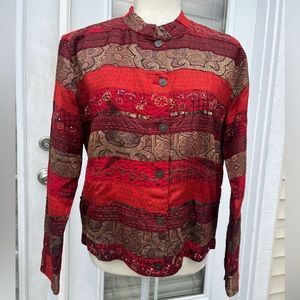 Chico’s Patchwork Jacket